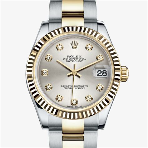 rolex datejust oro acciaio|rolex datejust 31.